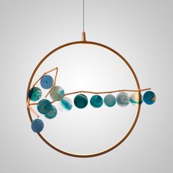 Подвесной светильник AGATE 10 multicolour D60