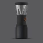 Кофеварка портативная Asobu Cold Brew (1 литр), черная