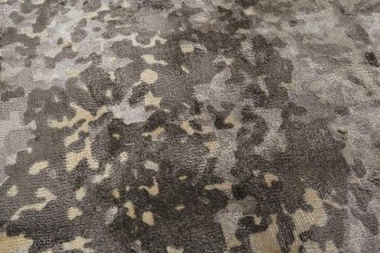 Ковер 200x300 см Garda Decor Ascona ручной работы вискоза коричнево-бежевый