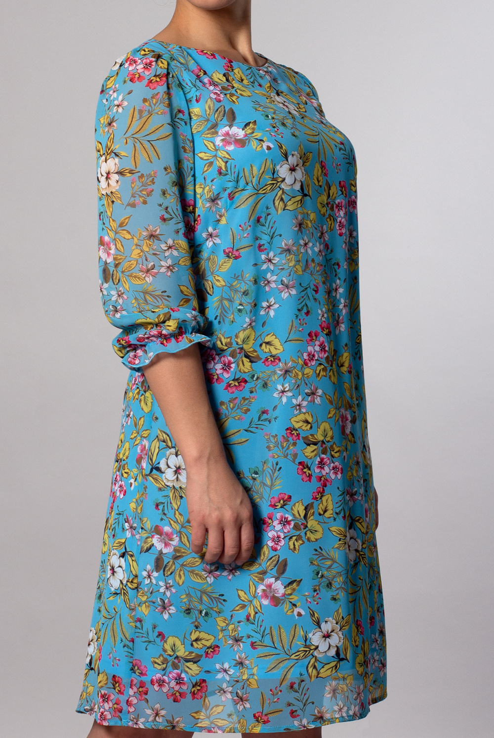 Платье женское 3831ВПБ, Букет #284Бука053831ВПБ