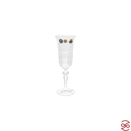 Набор фужеров для шампанского Crystal Heart 150мл (6 шт)