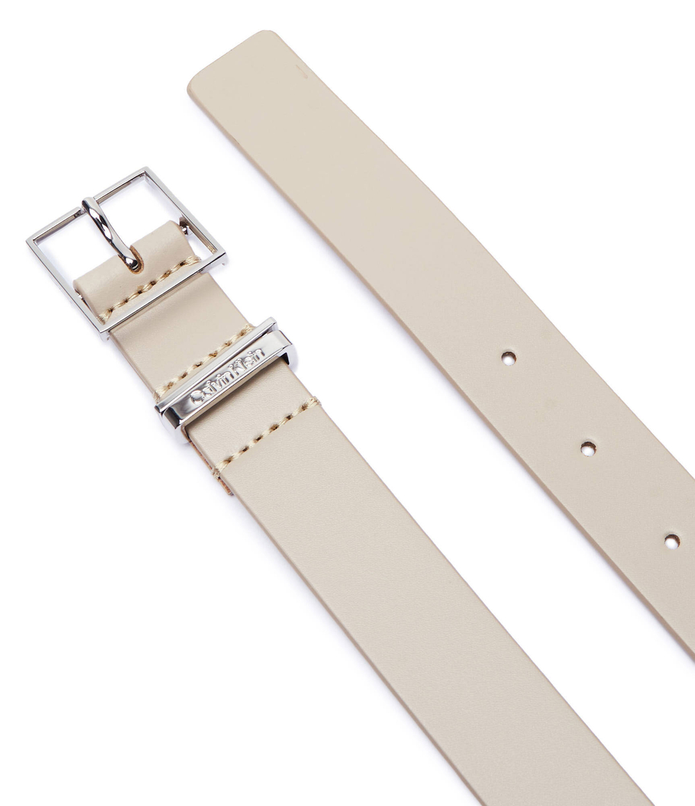Кожаный ремень Calvin Klein - бежевый(K60K612866)