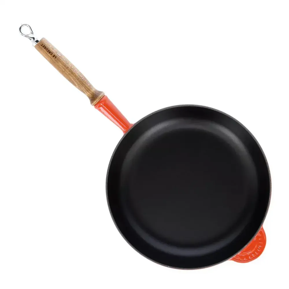 Чугунная сковорода Le Creuset, Оранжевая - 2