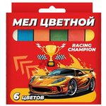 Мел цветной 6шт. "Машина" (Центрум)
