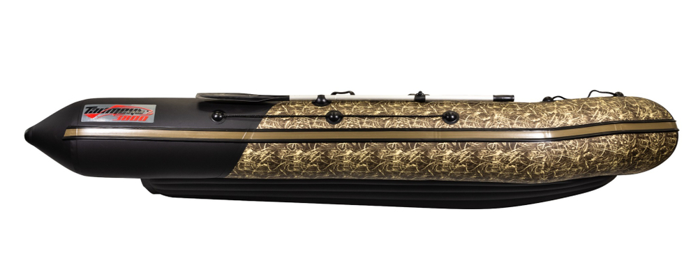 Лодка Таймень NX 3800 НДНД PRO Камуфляж камыш/черный