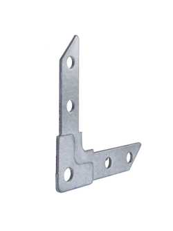 Уголок (цинк) для сборки воздуховодов SHUFT УГФ-1 (95х18х2,5 Т) (упак_150шт)