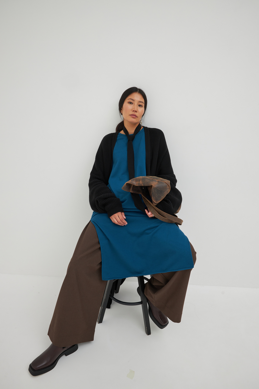 Платье свитшот