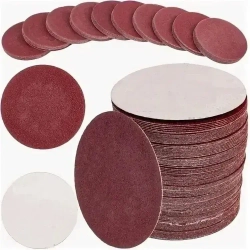 Шлифовальные круги 125мм на липучке Р80 100шт / Диск шлифовальный