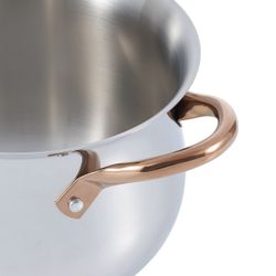 Кастрюля из нержавеющей стали Gipfel Absolute 2755 24 см/7,7 л