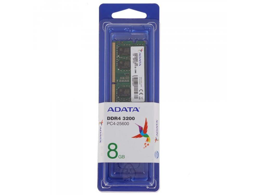 Оперативная память ADATA Premier AD4S32008G22-SGN, DDR4 1х 8ГБ 3200 МГц, SODIMM, RTL