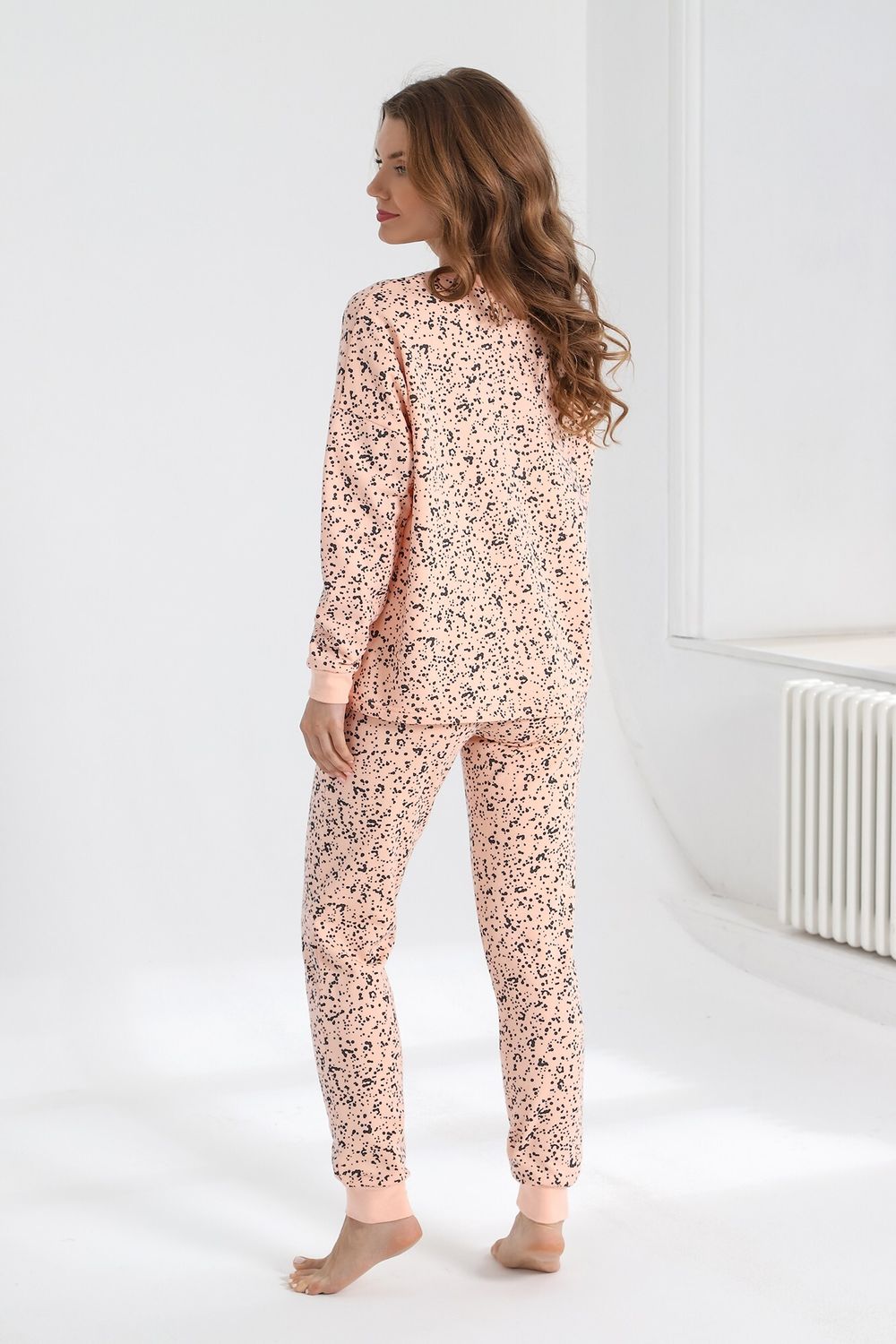 Пижама Россыпь-2 Виотекс ПЕРСИКОВЫЙ