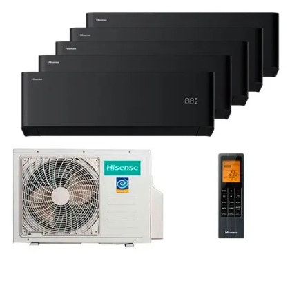 Мульти сплит-система Hisense на 5 комнат (20+20+20+20+20 кв.м.) VIBE PRO CARBON