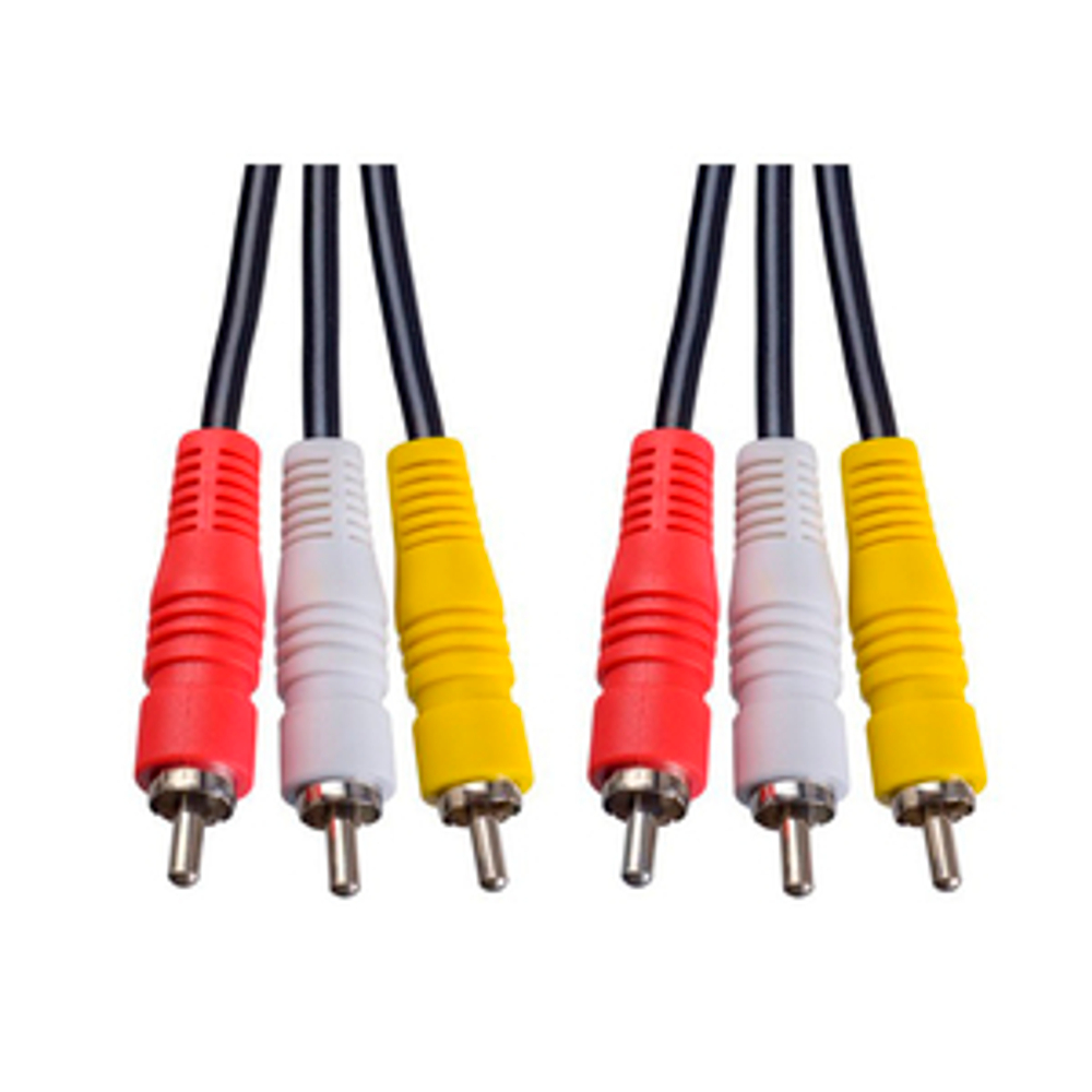 шнур Perfeo R3103 3XRCA-3XRCA  1,5m