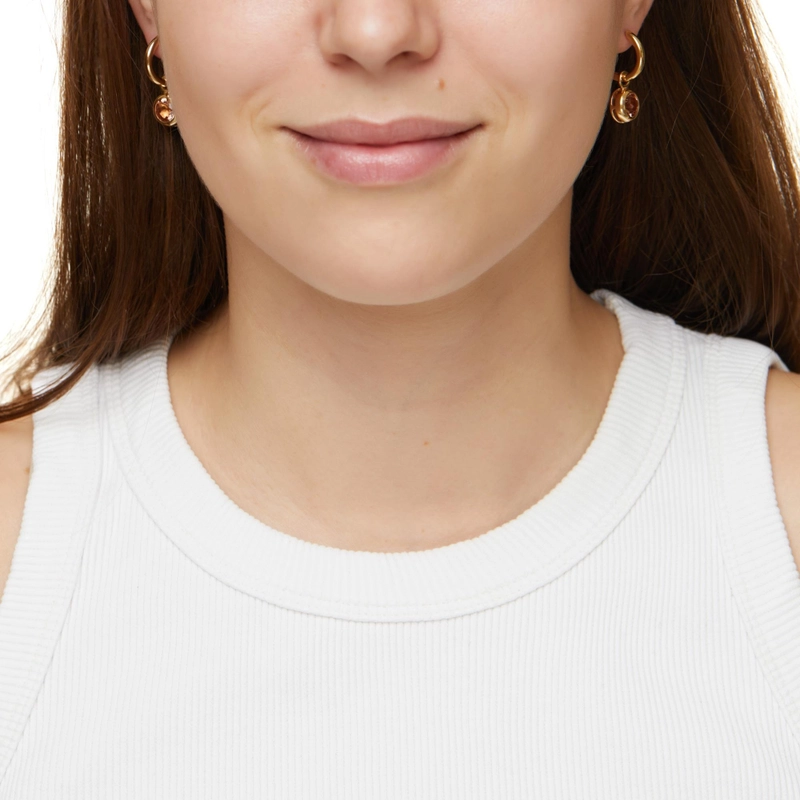 Серьги с Круглой Подвеской – Диаспор