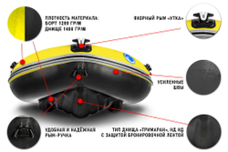 Лодка ПВХ STORMLINE Air Trimaran 320