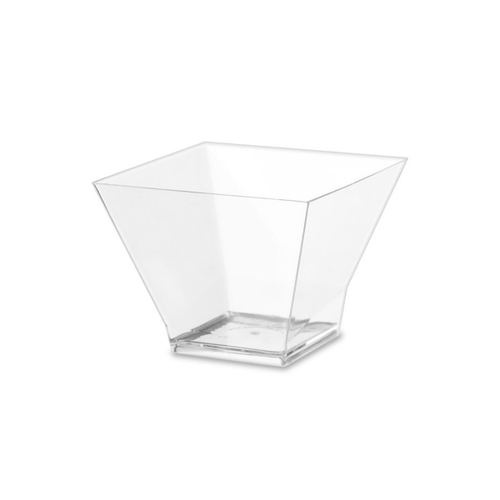 Чашка Пагода (прозрачная) 150мл 72х72мм (фуршетная форма) 240шт/кор