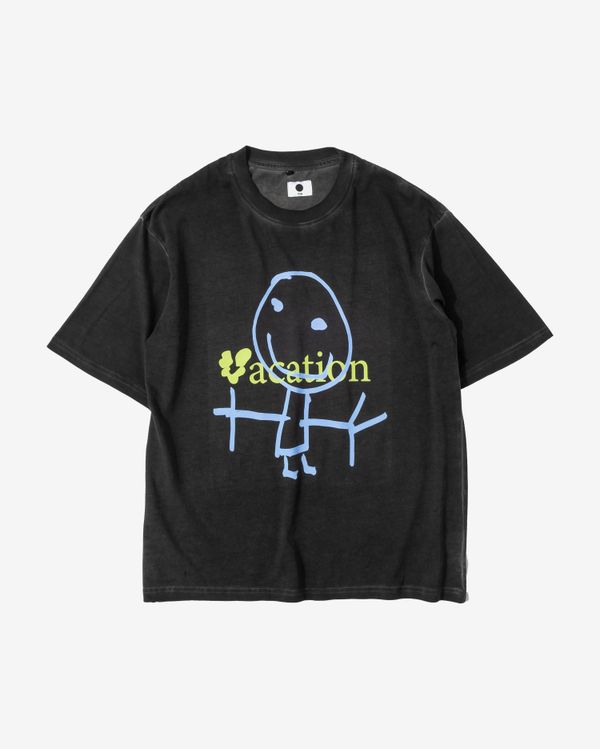 Футболка Vacation pigment dyed Серая - фото 1
