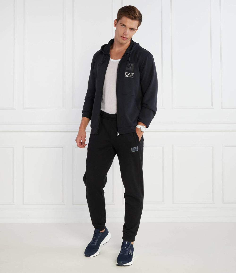 Худи EA7 - черный(6RPM87 PJGEZ)