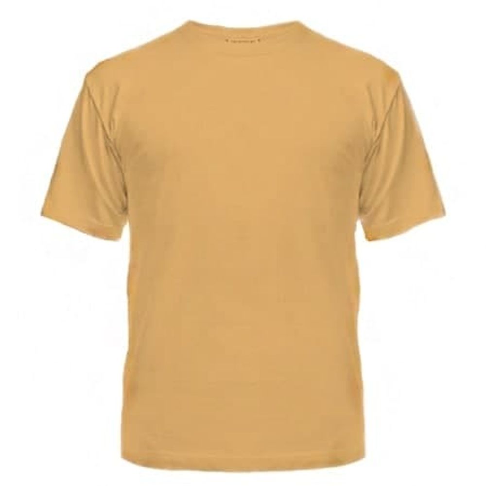 Футболка Бежевая ПРЕМИУМ ХЛОПОК 180гр, 52 (XL)