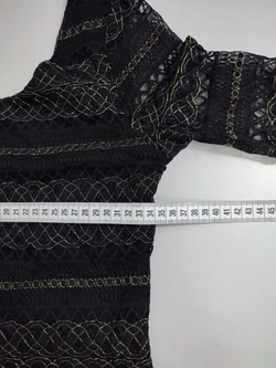 Платье TopShop темное в полоску 36 размер