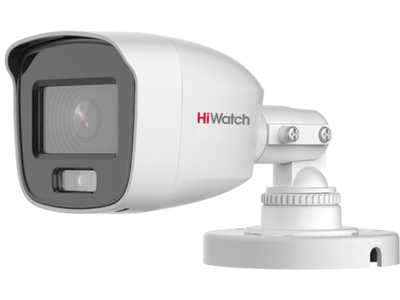 Бюджетная видеокамера мультиформатная цилиндрическая DS-T200L(6mm) HiWatch