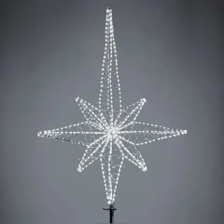 Макушка Роза Ветров 100 см. для елей высотой от 6 до 12 м., белая, Green Trees (roz-100white)