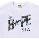 A Bathing Ape Bathing Ape Футболка Moderate Regular Straight Fit Summer Bap Ss26 053 белый