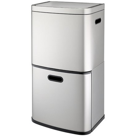 Контейнер мусорный с 2-мя отделениями smart bin, сенсорный, 60 л