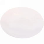 Тарелка «White magic» 26см стеклокерамика Волна