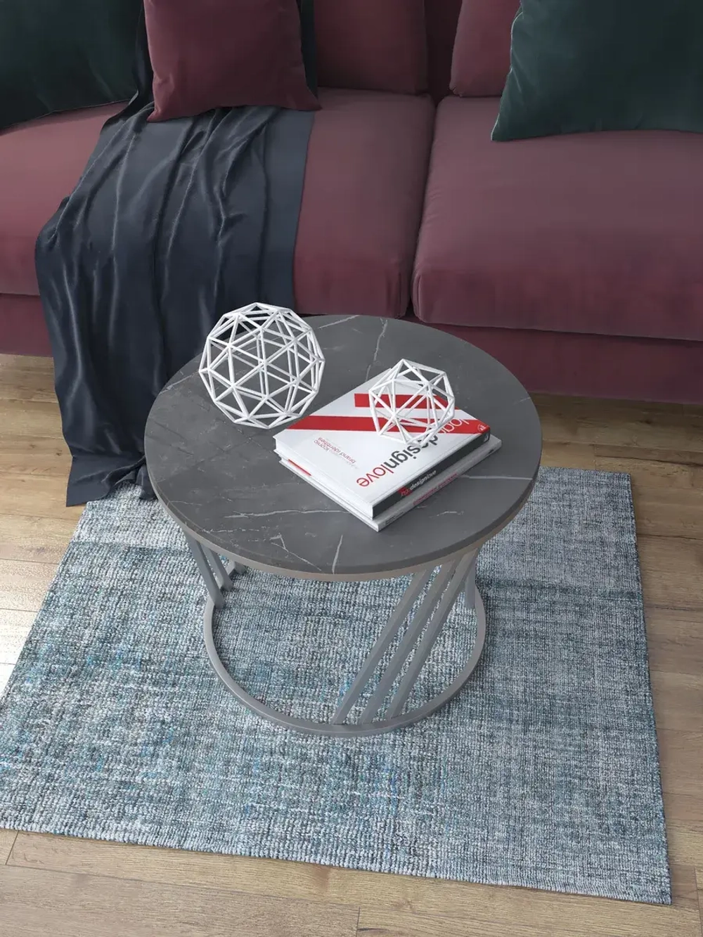 Журнальный стол Адидас - ССЧ - МДФ в ПВХ