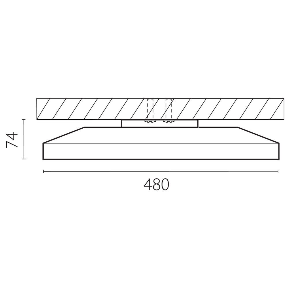 225750 Светильник ARCO ECO CYL LED 48W 3600LM БЕЛЫЙ 4000K