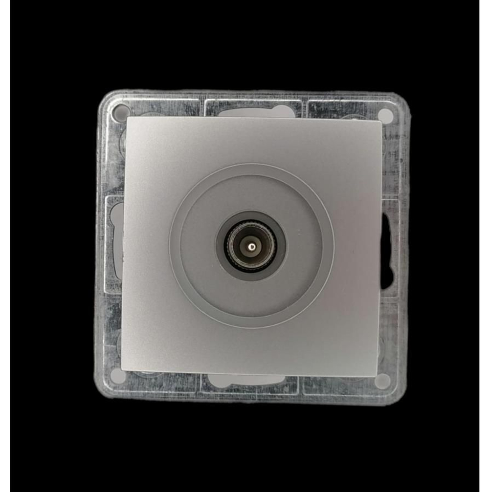 Розетка ТВ оконечная Profitec Tesla Серебро