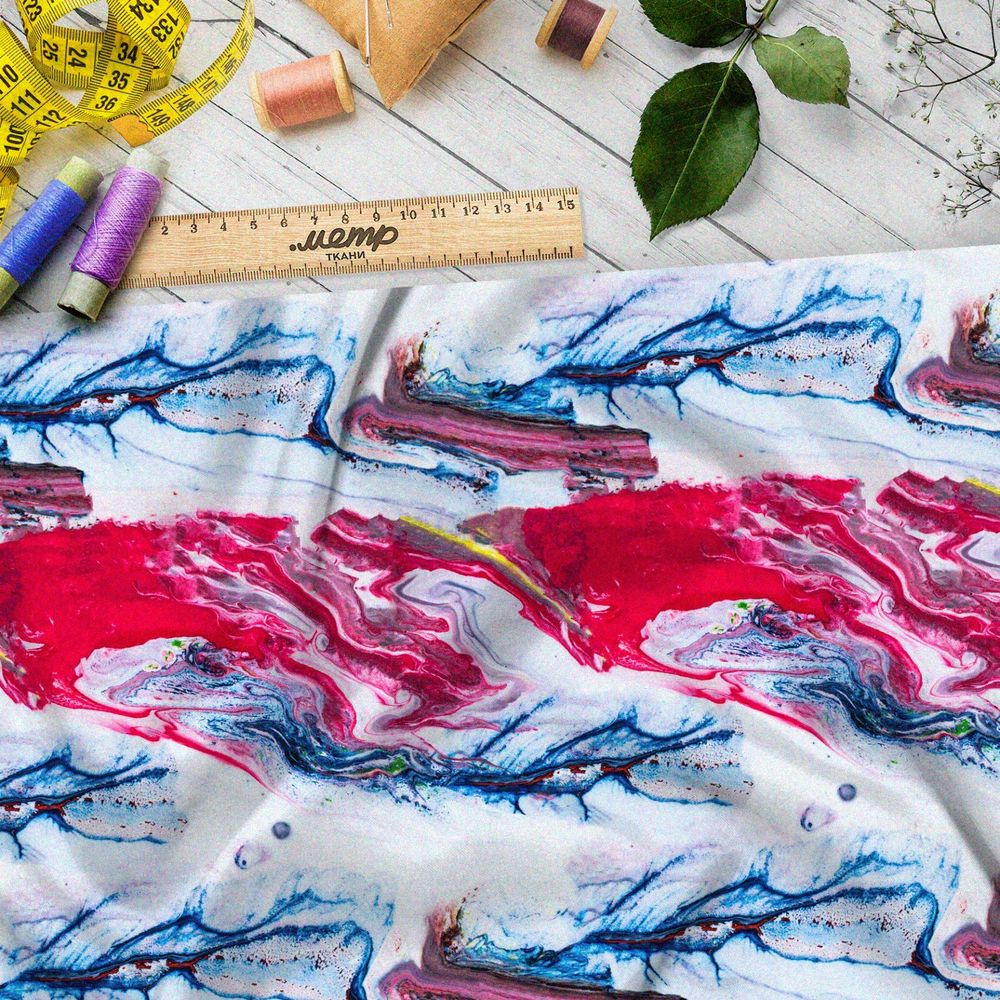 Ткань таффета утренний марс