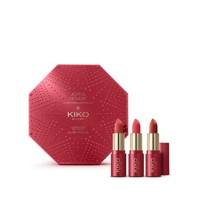 Набор помад KIKO Milano Joyful Holiday Lovely Mini Lipstick Kit