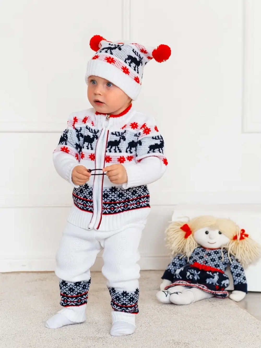 Костюм вязаный "Оле Лукойе"