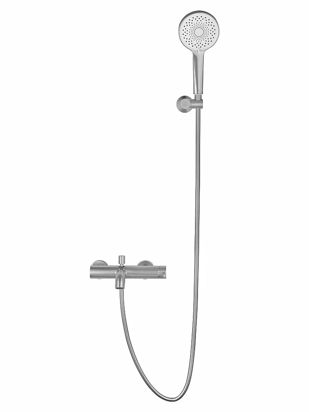 Смеситель для ванны с душем WONZON & WOGHAND STICK WW-88639017-BN никель брашированный