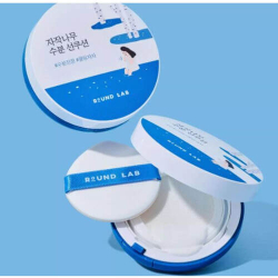 Round Lab Кушон солнцезащитный березовый - Birch juice moisturizing sun cushion SPF50+PA++++, 15г