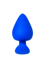 Анальная пробка A-Toys by TOYFA Nosh, силикон, синяя, 8,3 см