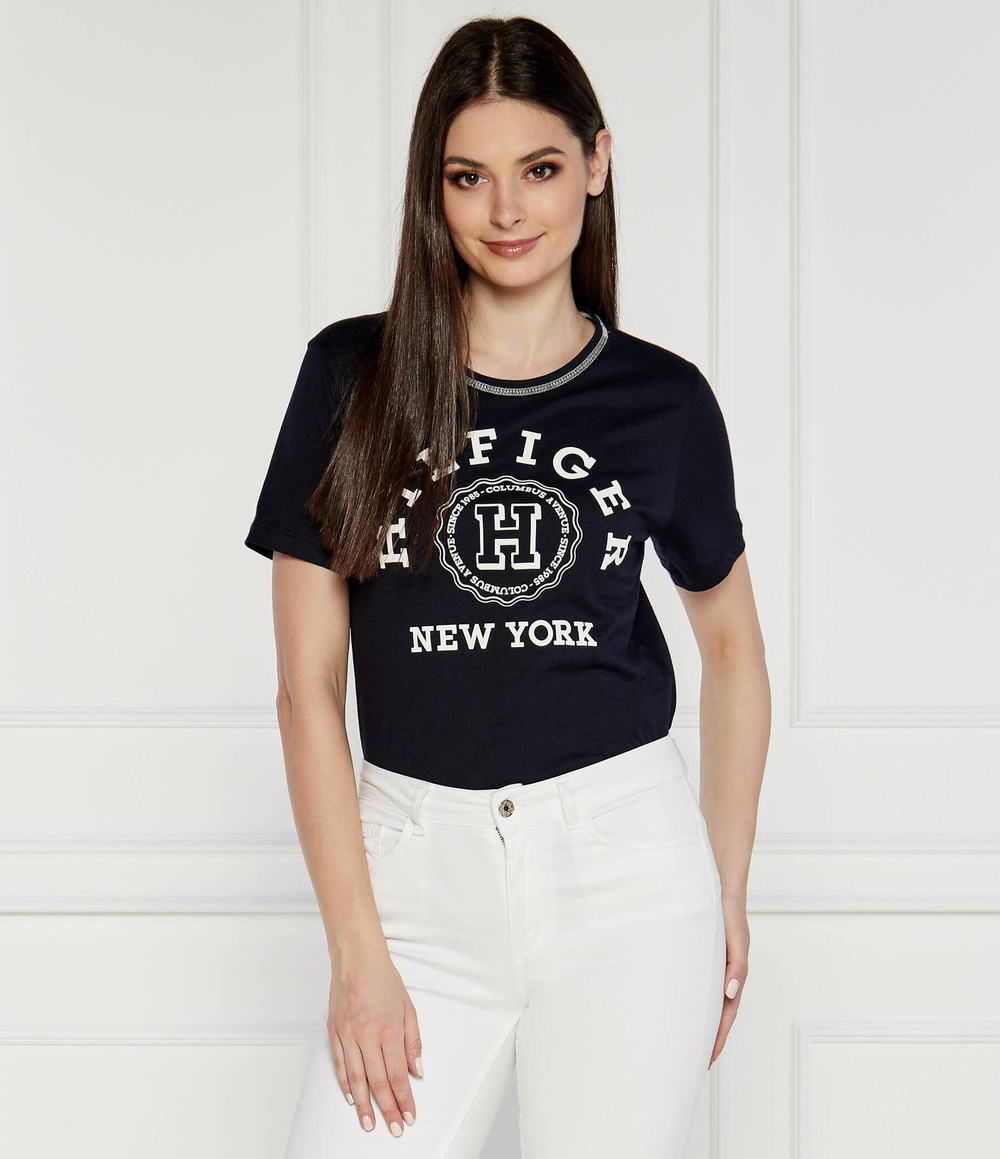 Футболка REG VARSITY Tommy Hilfiger - темно-синий(WW0WW41575)