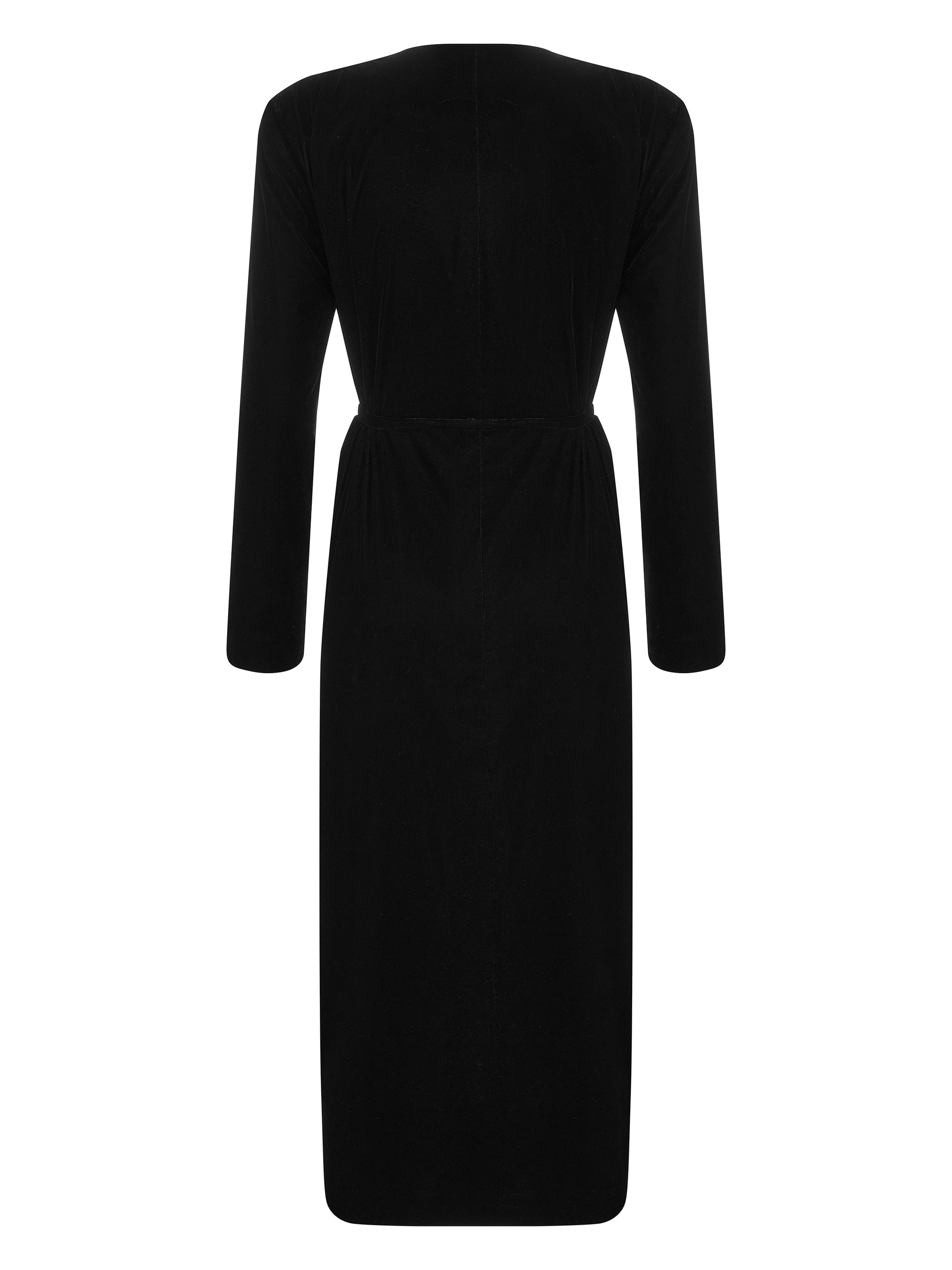 Платье с шелком