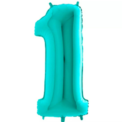 Цифра "1" тиффани