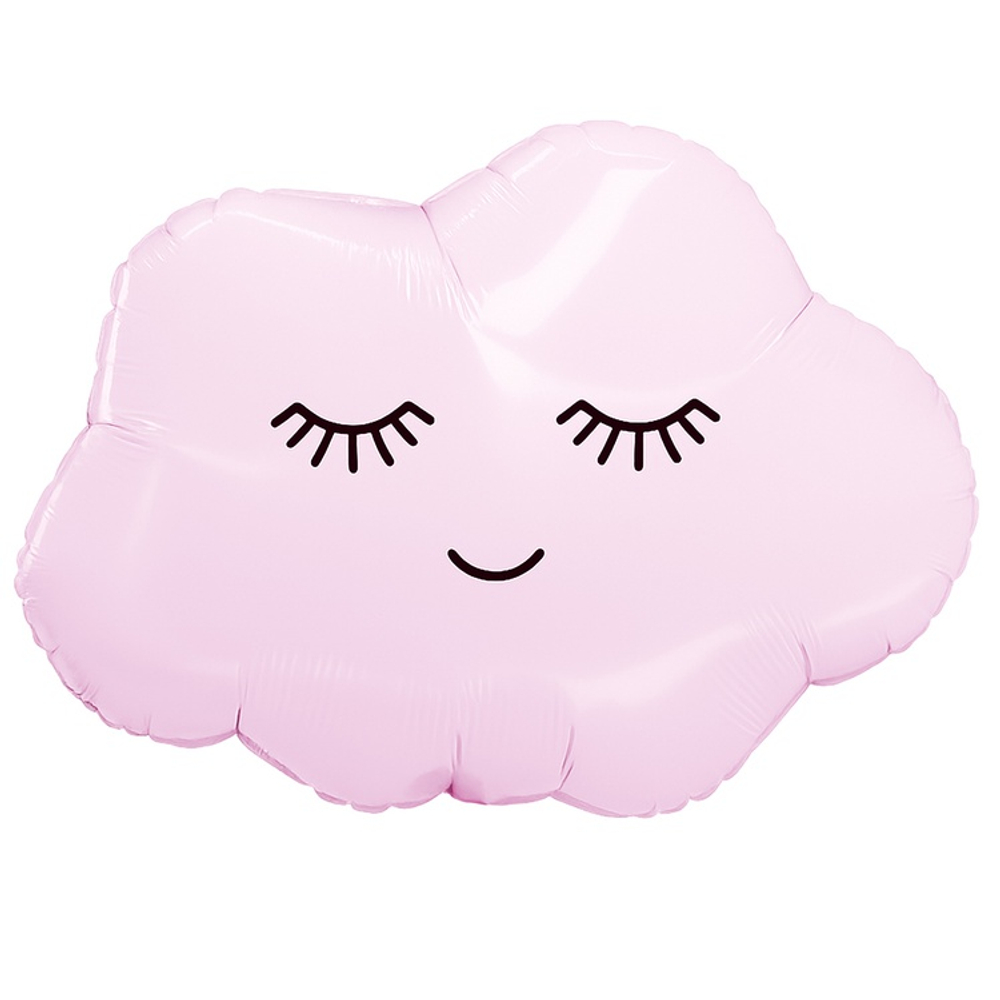Шар Фольгированный Облачко зефирное (Розовый)