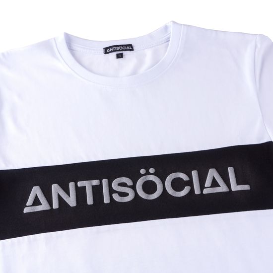 Футболка Antisocial Classic White (белый)