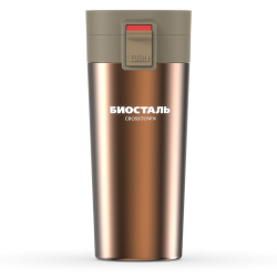 Термокружка Biostal Crosstown (0,4 литра), шоколадная