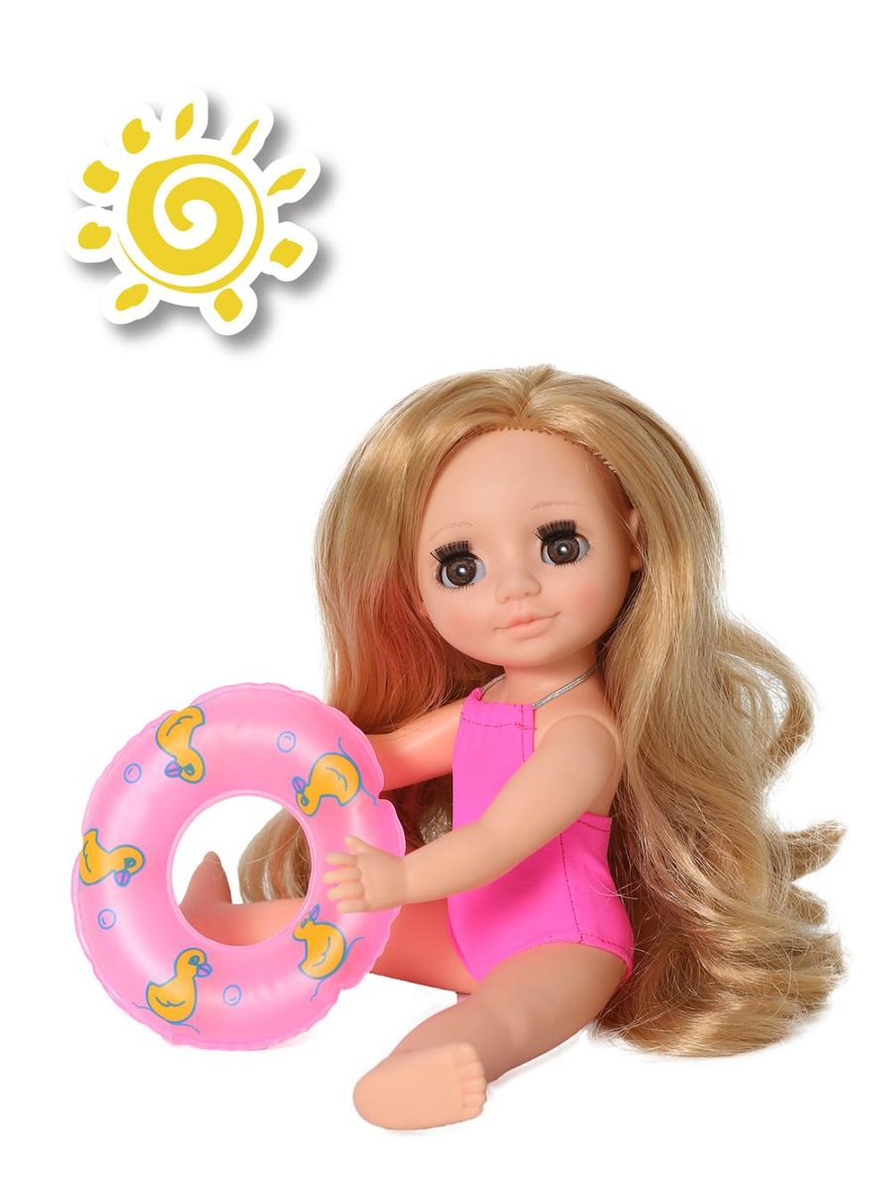 Кукла Ася "Морские приключения" плстм. 26 см (Весна)