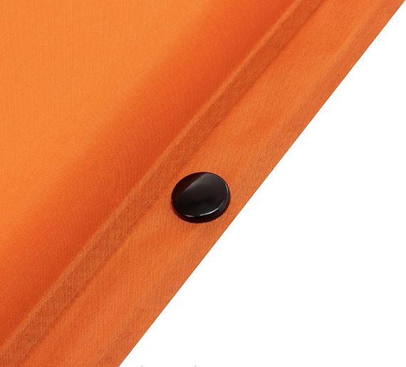 Коврик самонадувающийся с подушкой 30-170x65x5 см оранжевый/серый NISUS N-005P-OG