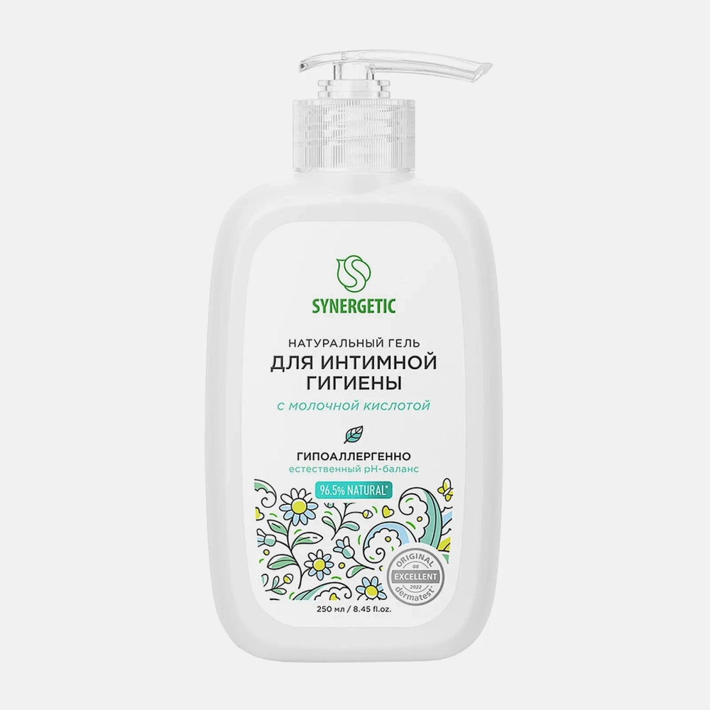 Гель для интимной гигиены Synergetic с молочной кислотой 250мл