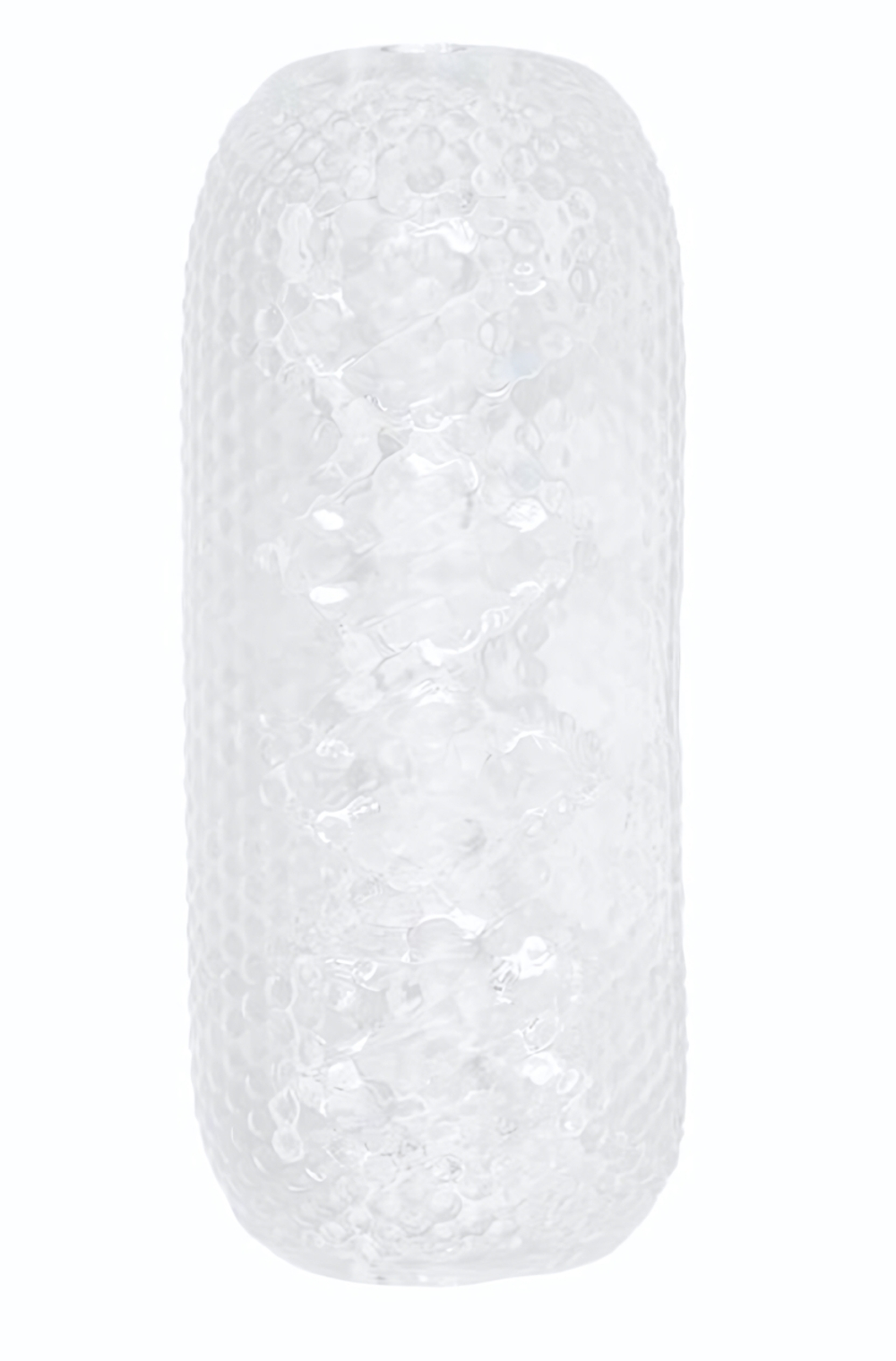 Прозрачный текстурированный мастурбатор Palm Stroker No.6 (Цвет: прозрачный)