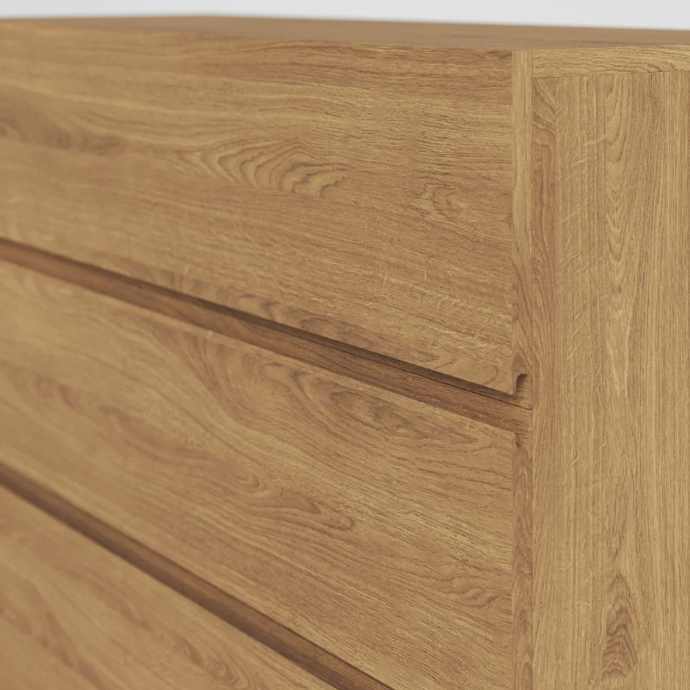 Комод, 110x71x45, Баямо, массив дуба цельноламельного, натуральный