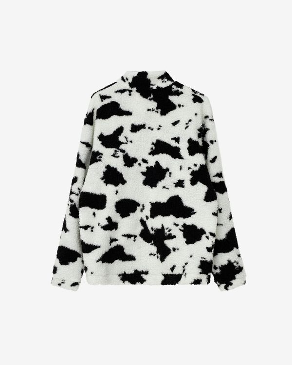 Толстовка на молнии Turbofleece White/Black - фото 2